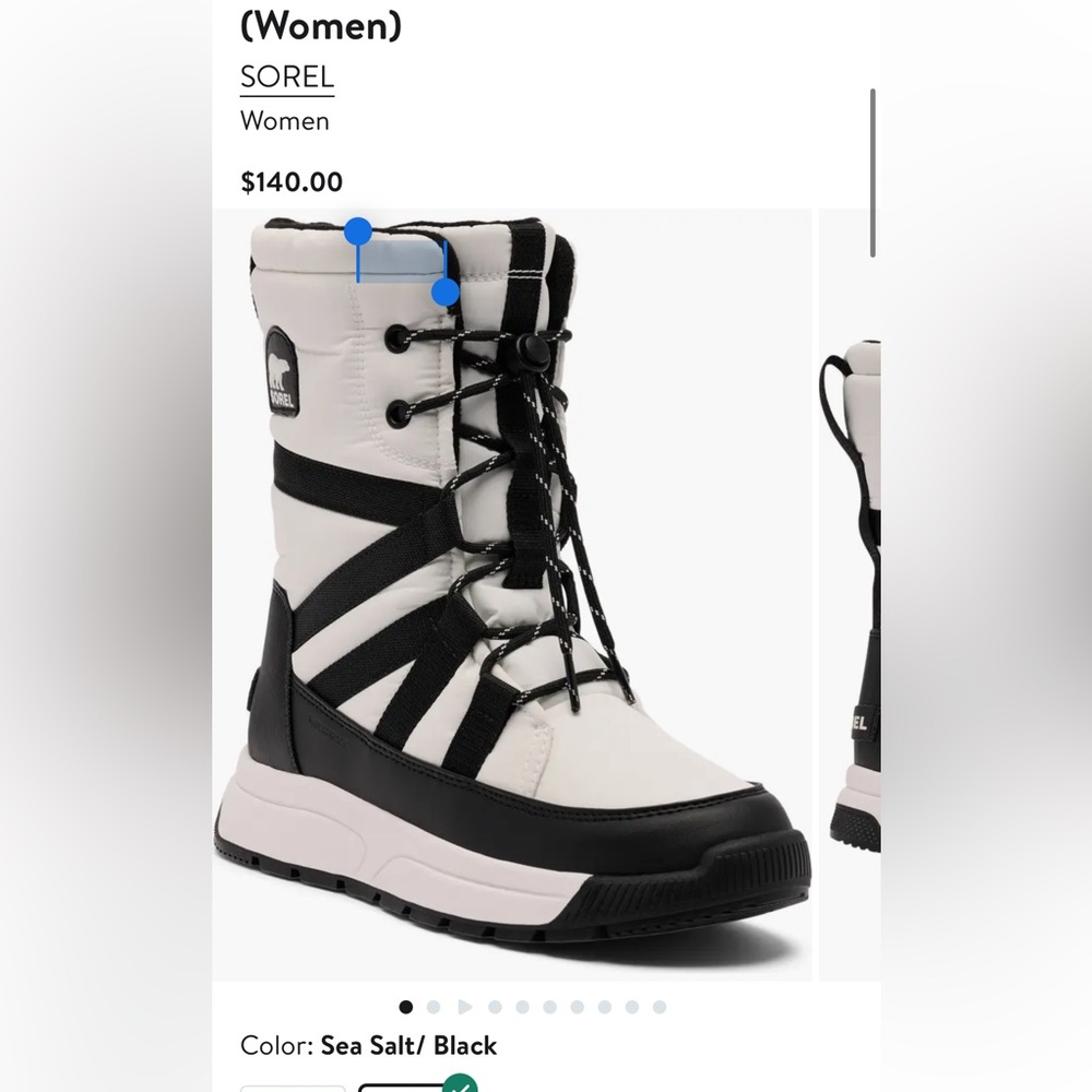 NWT SOREL WHITNEY III Waterproof Tall Boots